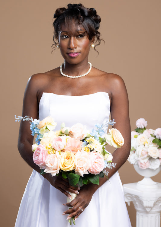 Symphony Silk Bridal Bouquet – Rental