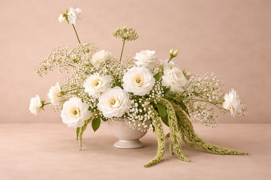 Ivory Meadow Cascade Collection - Rental