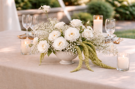 Ivory Meadow Cascade Collection - Rental