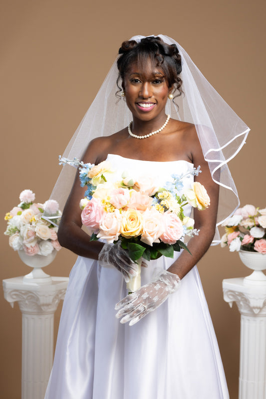 Symphony Silk Bridal Bouquet – Rental